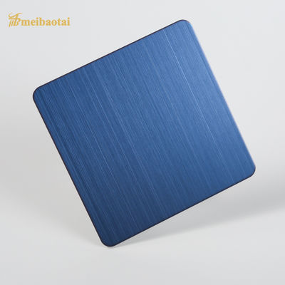 8c PVC film 430 graad haarlijn roestvrij staal plaat 1219x2438mm voor commerciële keuken