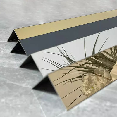 Goede prijs Gouden van de de Vormtrede van Spiegell van de de Tegelversiering van het het Roestvrije staalmetaal de Tegelprofiel online