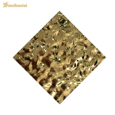 Goud Spiegel Water Ripple Plaat Decoratie Muur, beker, Huis, Plafond