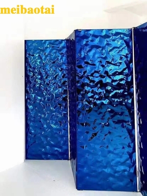 Van het het Bladwater van het 300 Reeksen Blauwe Roestvrije staal Golf 1500mm Breedte
