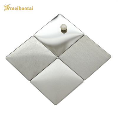 de 0.3mm Koudgewalste Duurzame 201J2 No.4 Hairline Borstel van de Roestvrij staalplaat