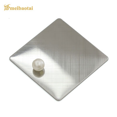 Gepoetste 304 roestvrij staalplaat met goudkleurcoating in 1219x2438mm Grootte voor de automobielsector