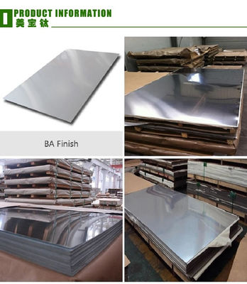 430 Roestvrijstalen Plaat Koudgewalst Duurzaam Plaat 1219x2438mm