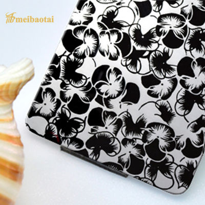 Goede prijs 1.00mm Thk Geëtst Roestvrij staalblad voor Buitenmuurbekleding online