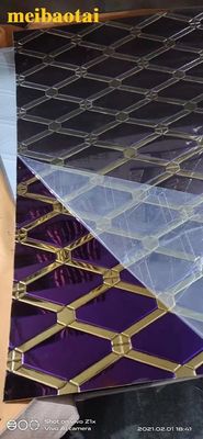 Goede prijs PVD-kleurenplatering van roestvrij staalplaat metalen vier voet online