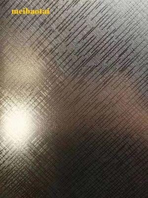 Goede prijs bronzen geëtst hariline borstel roestvrij staal kleurplaat decoratie plaat online