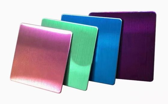 Goede prijs Duurzame koudgewalste roestvrijstalen plaat spiegel NO.4 Haarlijnkleur online