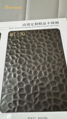Goede prijs 304 roestvrij staal decoratief gestempelde plaat met PVD kleur coated honingraat ontwerp in 1219x2438mm Grootte online