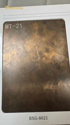 Goede prijs 304 antieke brons decoratieve roestvrij staal platen Muurversiering online