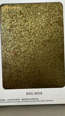 Goede prijs Retro Muur Imitatie Antiek Koper Decoratieve roestvrijstalen platen online