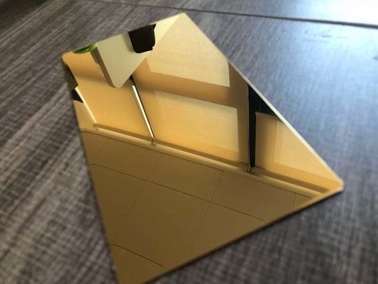 Goede prijs PVD Goudkleur Spiegelafwerking Decoratief Roestvrij Staal Plaat met 0,3-1,2 mm Dikte online