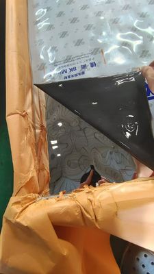 Goede prijs 0.65mm dikte PVD kleur gecoat watergolf roestvrijstalen plaat voor ASTM standaard wanddecoratie online