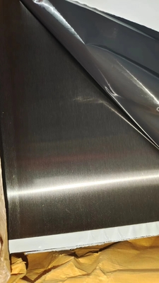 0.55mm Blad 304 van het Dikte Hairline Roestvrije staal de Plaat van de Rangdecoratie