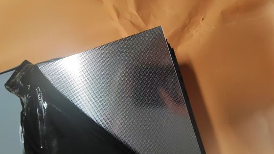 Goede prijs Zilveren spiegel Gedrukt linnen roestvrij staal plaat Decoratie plaat online