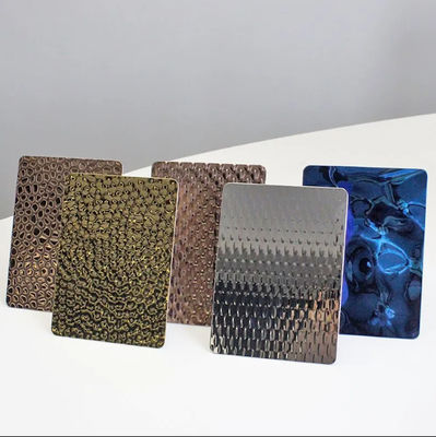 Goede prijs Aanpasbaar geïmprimeerd roestvrij staalplaat met een hoog gehalte aan Cr/Ni online