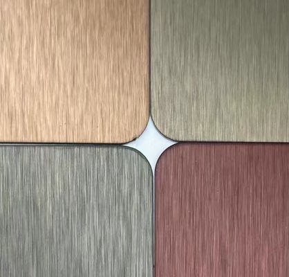 Goede prijs Four Feet NO.4 Afgesloten SS Decoratieve plaat 0,65 mm Dikte online