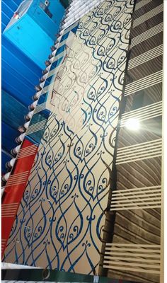 Goede prijs Aangepast ontwerp liftdeurpatroon geëtste plaat van roestvrij staal online