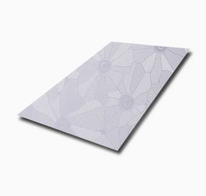 Goede prijs Flower Pattern Embossed Stainless Steel Sheet - Grade 201 Decorative Plate met een dikte van 0,85 mm online