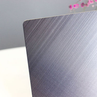 Goede prijs 304 Graad kruis geborsteld roestvrij staal plaat Vier voet metalen plaat voor architectonische decoratie online