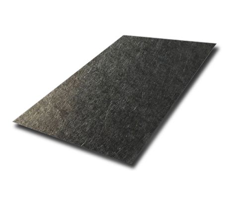 Goede prijs ss304 Zwarte kleur Vibratie Roestvrij staal Kleurplaat Decoratie Muur online