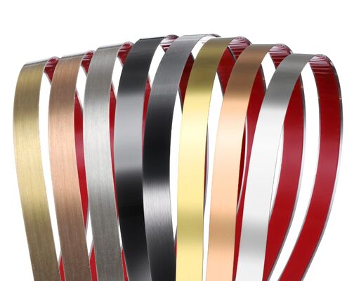 Goede prijs PVD-kleurbedekte roestvrijstalen strip schil en stick strip - corrosiebestendig en gemakkelijk te reinigen tegel trim online