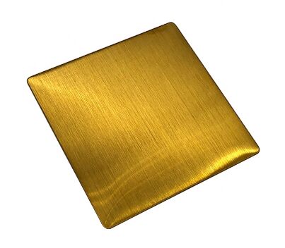 Pvd kleur coating haarlijn roestvrij staal kleurplaat