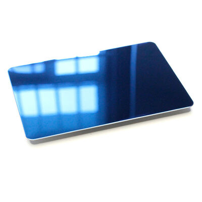Goede prijs Spiegelafwerking Saffierblauw Decoratief Roestvrij Staal Plaat Vier Voeten voor Elegante Decoratie online