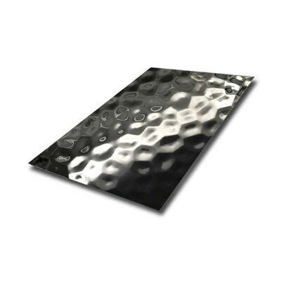 Goede prijs PVD Zwarte Kleur Hamer Gestempeld 304 Roestvrij Staal Decoratief Plaat voor Elegante Wandbekleding online