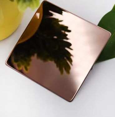 Luxe PVD-kleurbedekte roestvrijstalen platen voor moderne interieurdecoratie