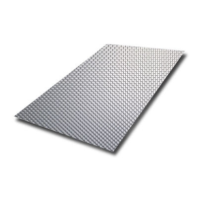 Zilveren gepolijst geïmprimeerd roestvrijstalen plaat met 0,85 mm dikte en 3048 mm lengte voor decoratieve wandpanelen