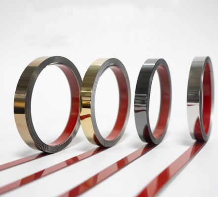 Goede prijs Roestvrij staal decoratieve behang voor wandmeubilair spiegelframe goud online