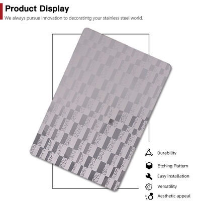 Goede prijs 201 Liftplaat van roestvrij staal in 1219x3048 mm Grootte voor decoratieve toepassingen online
