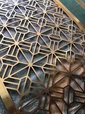 Antiek Messing 30mm Dik Roestvrij Staal Kamerverdeler met Aangepaste Afmetingen voor Hoteldecoratie