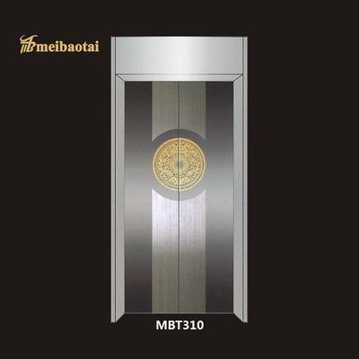 0.95mm het het Roestvrije staalblad van de Diktelift etste Opgepoetste Decoratieve Lift