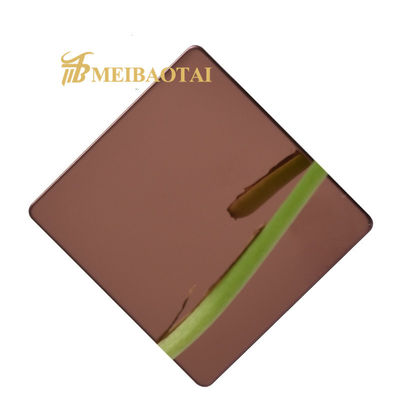 Goede prijs PVD kleur spiegel afwerking decoratief roestvrij staal plaat DIN standaard online