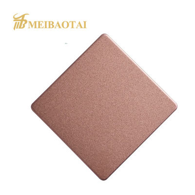 Goede prijs Gezandstraald Decoratief Roestvrij staalblad SS 304 Materiële 4x8-Voeten online