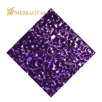 Goede prijs Dik het Roestvrije staalblad van 0,5 Mm, Met een laag bedekte Bladen 304 van Pvd Rangkreuk online