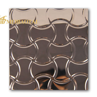 Goede prijs De spiegel Opgepoetste Norm van Diamond Embossed Stainless Steel Sheet AISI online