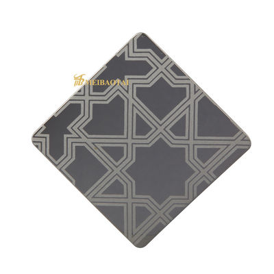 Goede prijs Van het de Deklaagspiegel Geëtst Roestvrije staal van de Pvdkleur Blad 1.0mm Dikte online