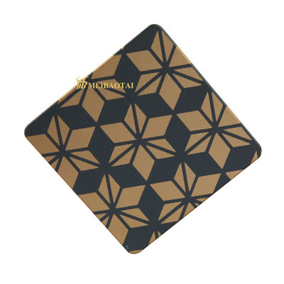 Goede prijs Sneeuwvlok Geëtst Roestvrij staalblad, GB-Blad 304 Roestvrij staal 1219x2438mm online