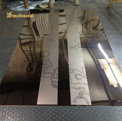 Goede prijs Geëtst Blad 1.0mm3.0mm van het Liftroestvrije staal de Rand van de Diktespleet online