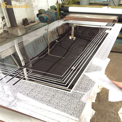 Goede prijs Spiegel Geëtste de Deurblad Aangepaste Patronen van de Roestvrij staallift online