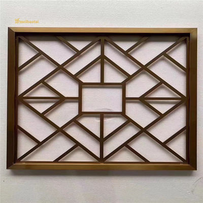 Goede prijs SS304 201 Haarlijn roestvrij staal scherm decoratie kamer verdeler online