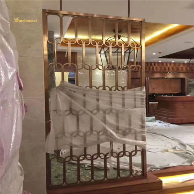 Goede prijs Van de het Schermlaser van het decoratiemetaal de Besnoeiingszaal Verdelerroestvrij staal in Eetkamer online