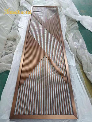 Goede prijs Aanpasbare grootte roestvrij staal hotel decoratie kamer verdeler 201 304 online