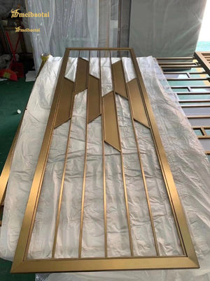 Goede prijs Hotel Decoratie 304 roestvrij staal Ruimteverdeler 0,3-3,0 mm Dikte online