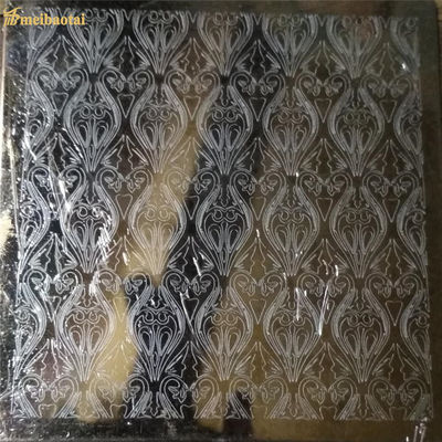 Goede prijs Black Mirror Geëtste Dikte 0.3mm AISI van het Roestvrij staalblad online