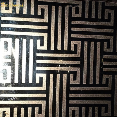 Goede prijs De zilveren Spiegel Geëtste van de de Liftcabine van het Roestvrij staalblad Decoratieve Plaat 4 Voet online