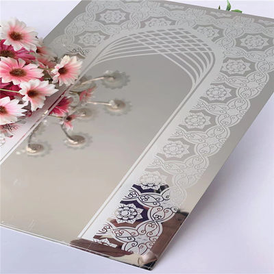 Goede prijs 8ft Blad 1.0mm van het Lengtelift Geëtst Roestvrije staal Dikte online