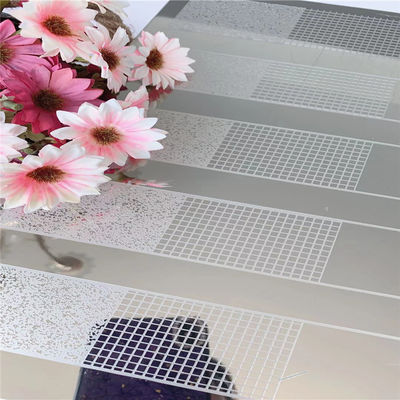 304 roestvrij staal gegraveerd plaat met spiegel afwerking en 1219x3048mm Grootte voor decoratieve toepassingen